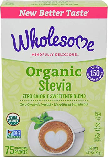 Wholesome! - Organic Stevia - 75 Packets