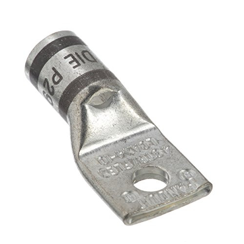 Panduit LCAX4-14-L Copper Compression Lug 1 Hole 4 AWG Flex 14-Inch Stud