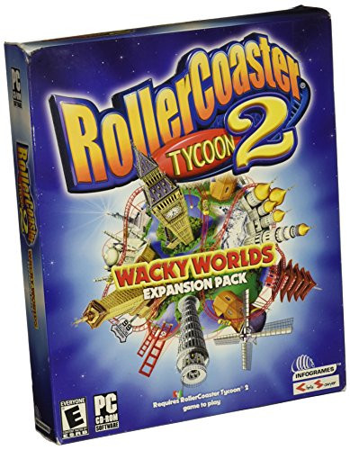 Atari RollerCoaster Tycoon 2 Wacky Worlds Expansion Pack Part 24710