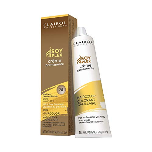 Clairol Professional Permanent Crème 7g Med Gold Blonde 2 oz_