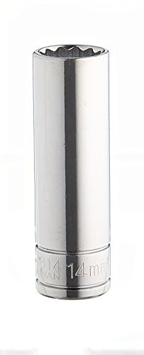 Williams 31814 14mm Deep 12 Point Socket with 38-Inch Drive