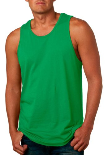Next Level 3633 Premium Jersey Tank Kelly Green Large