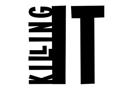 Killing It Funny NOK Decal Vinyl Sticker Cars Trucks Vans Walls LaptopBlack5_5 x 5_5 inNOK373 Killing It Funny NOK Decal Vinyl Sticker Cars Trucks Vans Walls LaptopBlack5_5 x 5_5 inNOK373