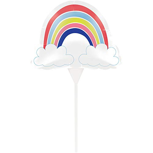 Over the Rainbow Balloon Cake Toppers 1 ct