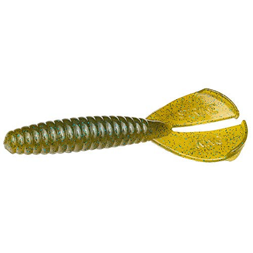 Strike King Lures RGTTMG-141 Rage Twin Tail Menace Grub Soft Bait Lure 4 Body Length KVD Magic per 8