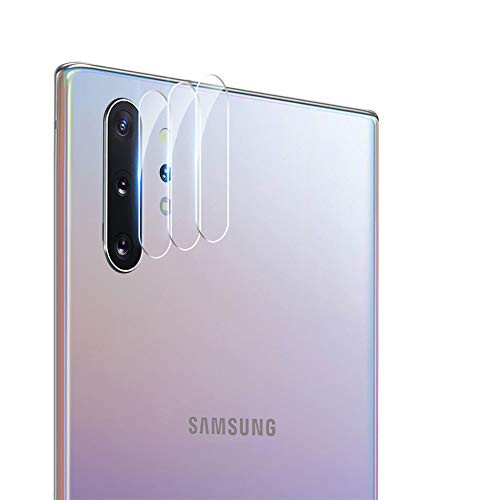 Camera Lens Protector for Samsung Galaxy Note 10 Note 10 Plus 3 Pack Camera Flexible Glass Protector for Samsung Galaxy Note 10 Note 10  Plus Ultra Thin Anti-ScratchBubble-Free
