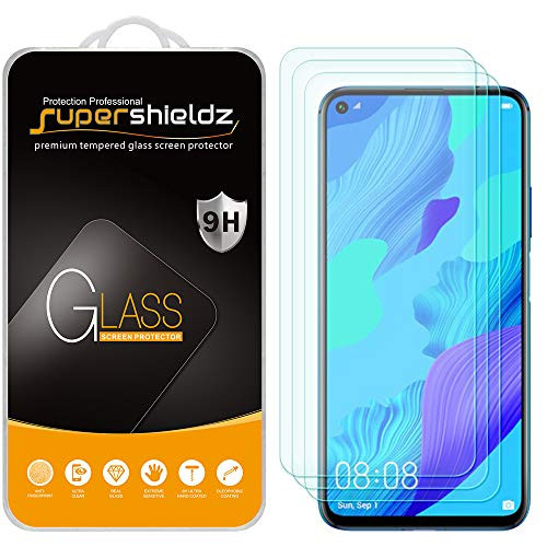 3 Pack Supershieldz for Huawei Honor 20 and Honor 20 Pro Tempered Glass Screen Protector Anti Scratch Bubble Free