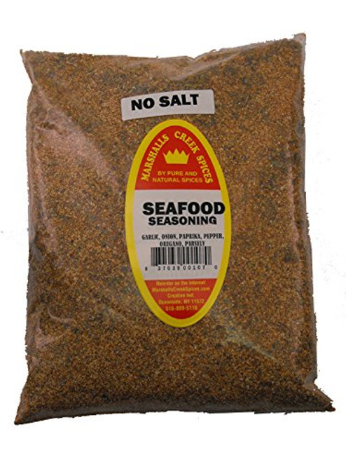 Marshalls Creek Spice Co_ Seasoning Seafood No Salt Refill Pouch 11 Ounce Marshalls Creek Spice Co_ Seasoning Seafood No Salt Refill Pouch 11 Ounce