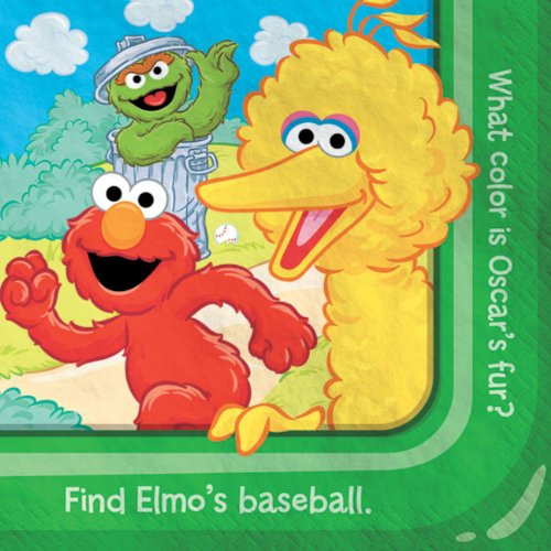 Designware Sesame Street Sunny Days Large Napkins 16ct