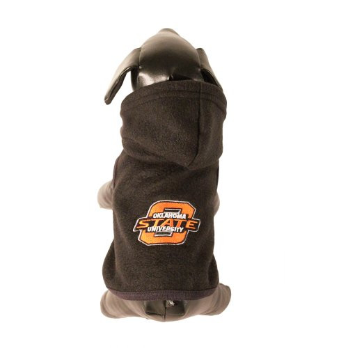 NCAA Oklahoma State Cowboys Collegiate Polar Fleece Hooded Dog Jacket XX-Small