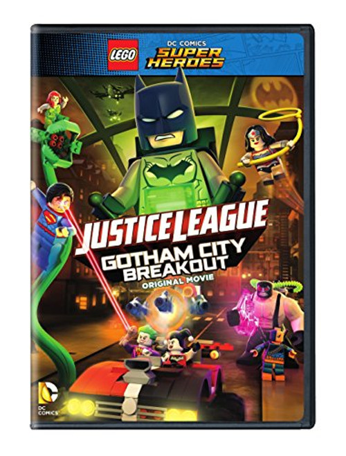 LEGO DC Comics Super Heroes Justice League Gotham City Breakout No Figurine DVD LEGO DC Comics Super Heroes Justice League Gotham City Breakout No Figurine DVD