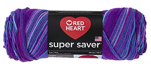 Red Heart Super Saver Yarn Grape Fizz