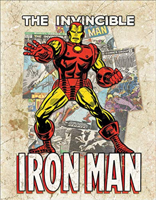 Desperate Enterprises Marvel Comics Iron Man - Cover Splash Tin Sign 12_5 W x 16 H Desperate Enterprises Marvel Comics Iron Man - Cover Splash Tin Sign 12_5 W x 16 H