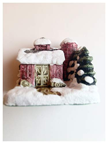 Barn with Silo Cold Cast Cottage