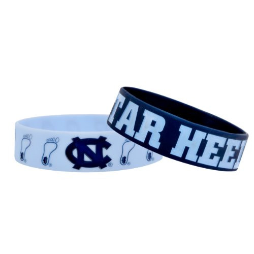 North Carolina Bulk Bandz Bracelet 2 Pack