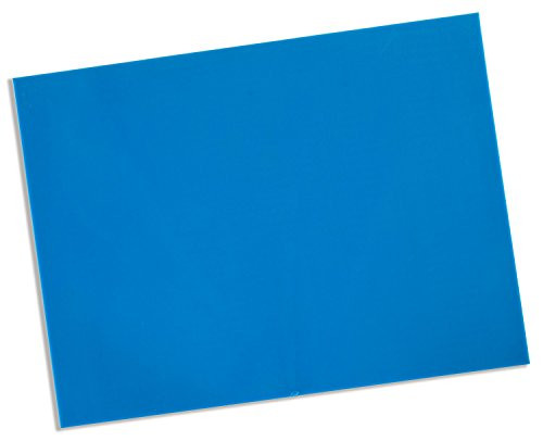 Rolyan Splinting Material Sheet Aquaplast-T Watercolors Electric Blue 18 6 x 9 Solid Single Sheet