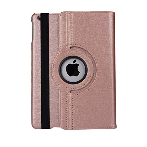 inShang Case for ipad Mini 3 Mini 2 Mini 1 7_9 Retina Display Premium PU Leather Multi-Function Stand Cover 360 Degree Rotation with Auto Sleep Wake Function