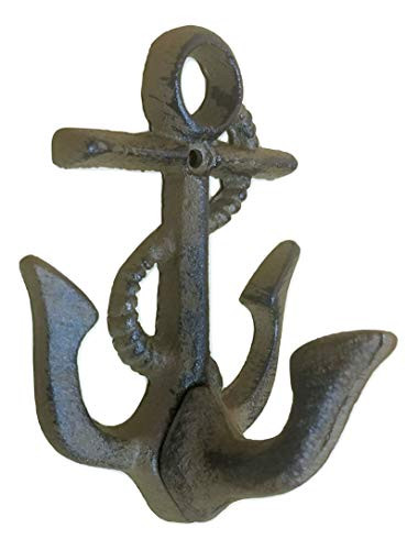 Anchor Cast Iron Single Hook for The Wall