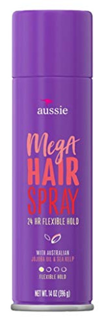 Aussie Hairspray Mega 14 Ounce 24 Hour Flexible Hold Aussie Hairspray Mega 14 Ounce 24 Hour Flexible Hold