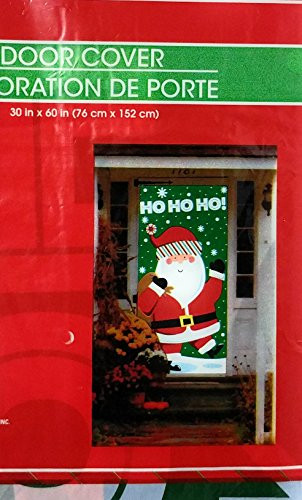 Santa Claus Ho Ho Ho Door Cover