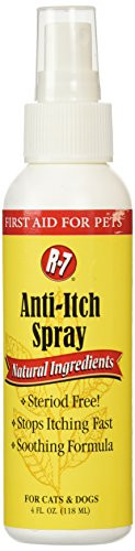 Miracle Care by MiraclecorpGimborn R-7 Anti-Itch Spray for Dogs and Cats 4-Ounce