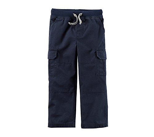 Carters Baby Boys Midtier Drawstring Pants Navy 6 Months