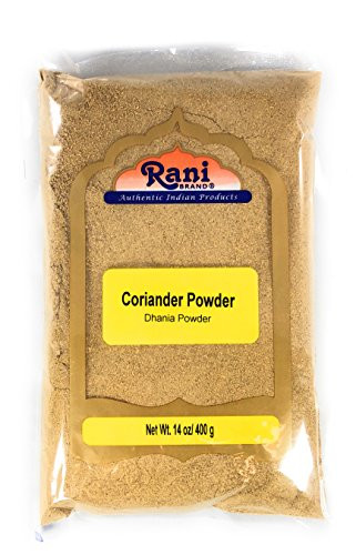 Rani Coriander Ground Powder Indian Dhania Spice 400g 14oz ~ All Natural Salt-Free  Vegan  No Colors  Gluten Free Ingredients  NON-GMO  Indian Origin