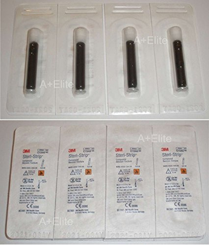 3M STERI-Strip Compound Benzoin Tincture 0_6mL 23cc Sterile Vial 4-Pack C1544 USA
