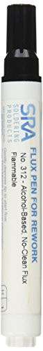 SRA 312 Soldering Flux Pen Low-Solids No-Clean 10ml - Refillable