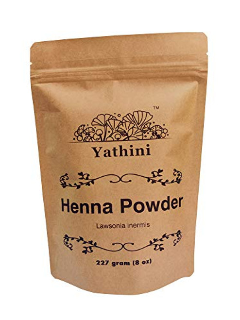 Yathini - Henna Powder 227gram8oz  Lawsonia inermis leaf Powder  Mehndi  Hair Color  Origin Rajasthan India Yathini - Henna Powder 227gram8oz  Lawsonia inermis leaf Powder  Mehndi  Hair Color  Origin Rajasthan India