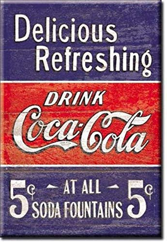 Desperate Enterprises Coca-Cola Delicious Refrigerator Magnet 2 x 3