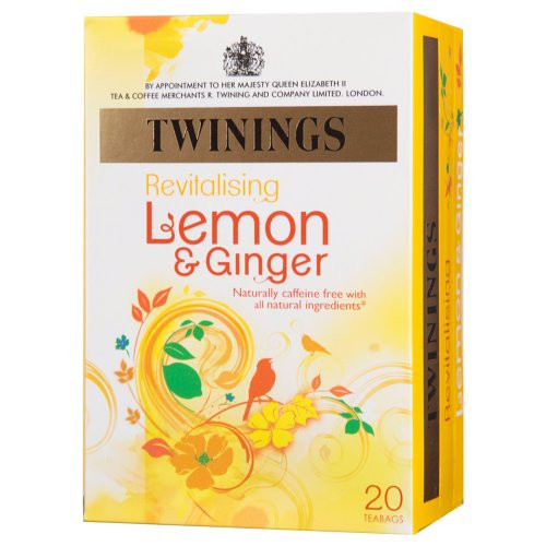 Twinings Tea From Grosvenor Tea Lemon Ginger 20 Count Twinings Tea From Grosvenor Tea Lemon Ginger 20 Count