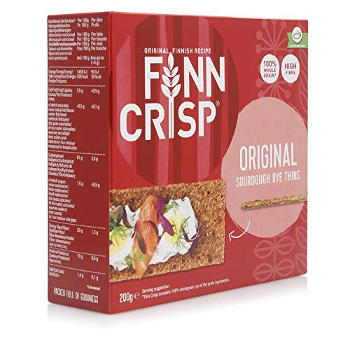 Finn Crisp - Thin Sourdough Rye Crispbread - Original - 200g Finn Crisp - Thin Sourdough Rye Crispbread - Original - 200g
