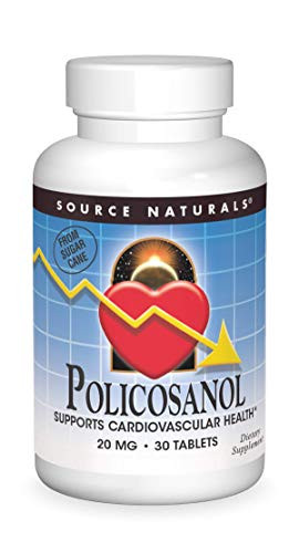 SOURCE NATURALS Policosanol 20 Mg Tablet 30 Count