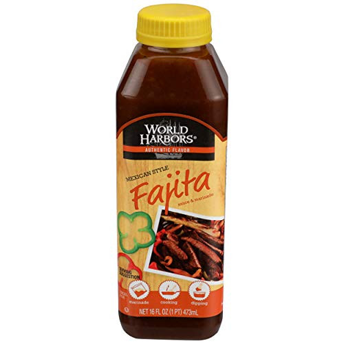 World Harbors Sauce  and  Marinade Fajita -- 16 fl oz