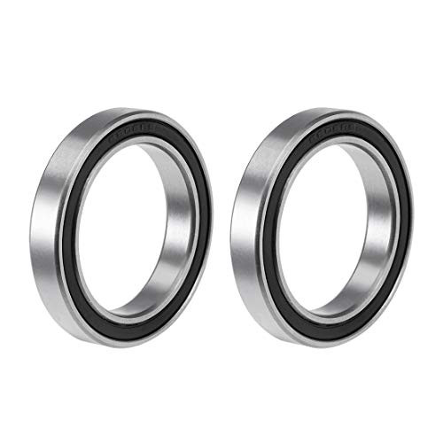 uxcell 6806-2RS Deep Groove Ball Bearing 30x42x7mm Double Sealed ABEC-3 Bearings 2-Pack uxcell 6806-2RS Deep Groove Ball Bearing 30x42x7mm Double Sealed ABEC-3 Bearings 2-Pack