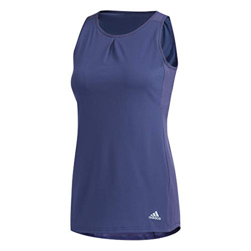 adidas Womens HEAT_RDY Colorblock Tank Tech Indigo XX-Small