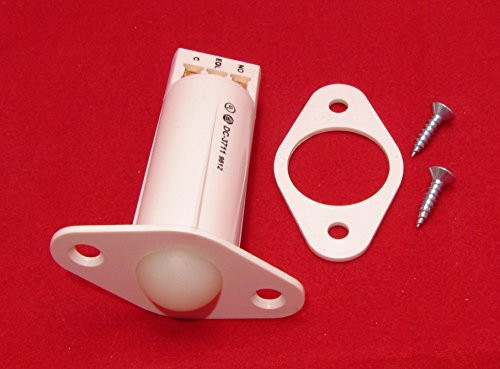 Roller Ball Recessed Button Pressure Reed Switch - Window / Door Alarm Contact Sensor Plunger with Terminals