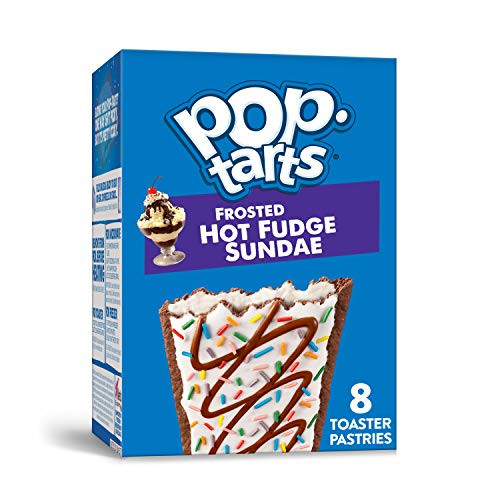 Pop-Tarts Breakfast Toaster Pastries Frosted Hot Fudge Sundae Flavored 13_5 oz 8 Count