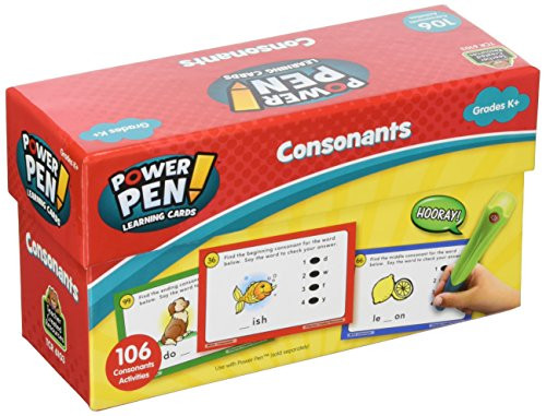 Teacher Created Resources Power Pen Learning Cards: Consonants