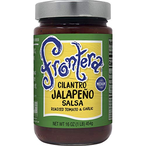 FRONTERA Gourmet Mexican Jalapeño Cilantro Salsa Medium 16 oz_