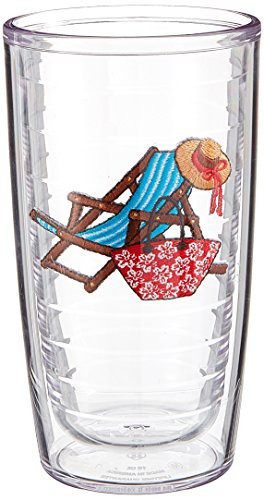 TERVIS Tumbler, 16-Ounce, "Beach Chair Teal"