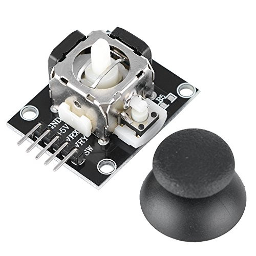 5 Pieces Dual-axis Joystick Module for PS2 Game Controller Gamepad Control Lever Sensor