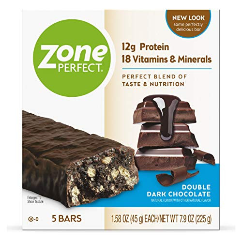 ZonePerfect Protein Bars Double Dark Chocolate 1_76oz bars 5 count 7_9oz