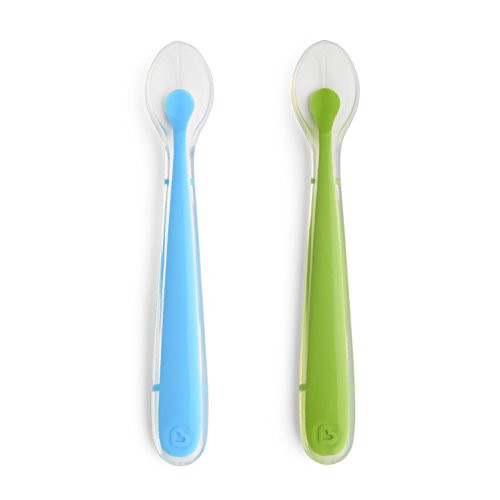 Munchkin Silicone Spoons Assorted Pack of 2