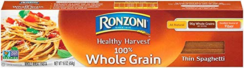 Ronzoni Healthy Harvest 100% Whole Grain Thin Spaghetti 16 oz Pack of 1