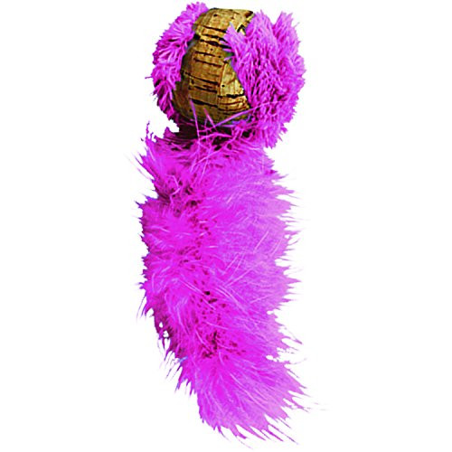KONG - Cat Active Cork Ball - Juguete para gatos con plumas - Disponible en distintos colores