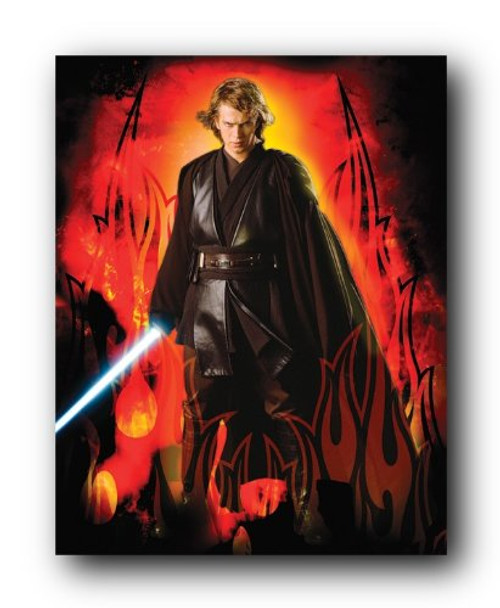 Star Wars Poster Episode Iii Anakin Red 11X14 Postcard