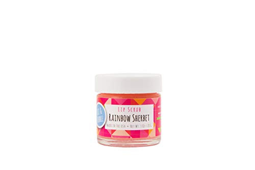 Fizz  and  Bubble Lip Scrub Rainbow Sherbet 1 Ounce