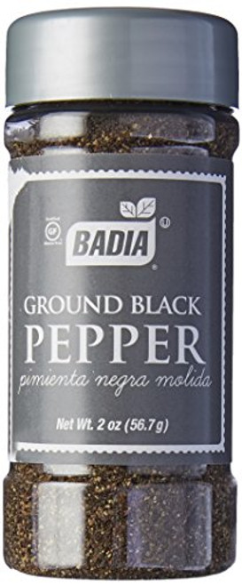 Badia Black Pepper Ground 2 OZ Pack of 3 Badia Black Pepper Ground 2 OZ Pack of 3